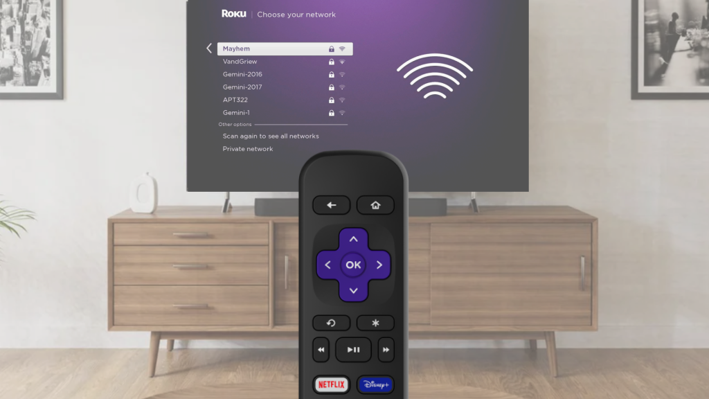 Connect Roku to WiFi